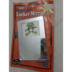 Locker mirror Photo Frame 1 Mirror Magnet 4"